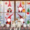 Christmas Window Clings - 316PCS Christmas Decorations Window Stickers Decals for Glass Windows Office Home Indoor Outdoor